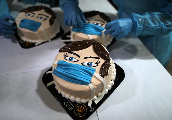 Gaza Covid Cakes