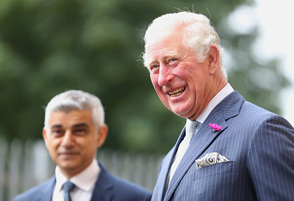 The Prince Of Wales Meets Key Workers From Transport For London