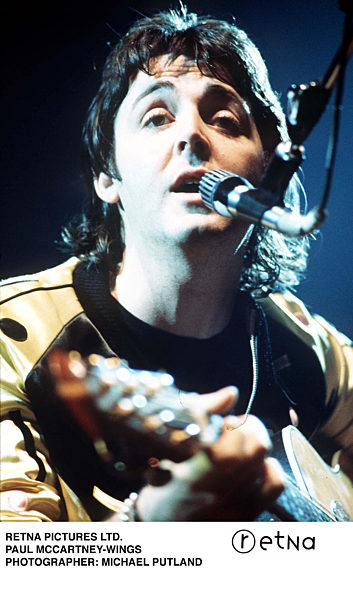 Renta/Photoshot LTD.
PAUL MCCARTNEY-WINGS
PHOTOGRAPHER: MICHAEL PUTLAND