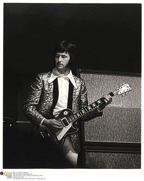 ERIC CLAPTON ( CREAM )  CREAM'S FIRST PERFORMANCE   THE NATIONAL JAZZ AND BLUES