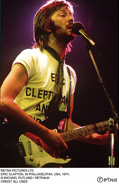 Renta/Photoshot LTD
ERIC CLAPTON, IN PHILLADELPHIA, USA, 1974...