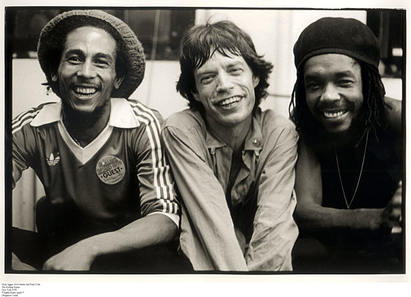 Mick Jagger, Bob Marley and Peter Tosh  The Rolling Stones  New York 1978  * Hig