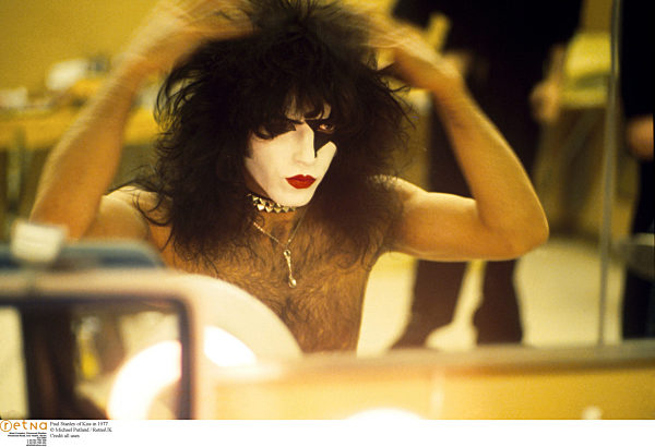 Paul Stanley of Kiss in 1977  ? Michael Putland / Retna/Photoshot  Credit all u