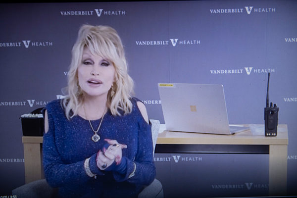 dolly parton  gets a dose of her own medicine