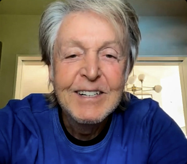 Paul McCartney and Ed O'Brien