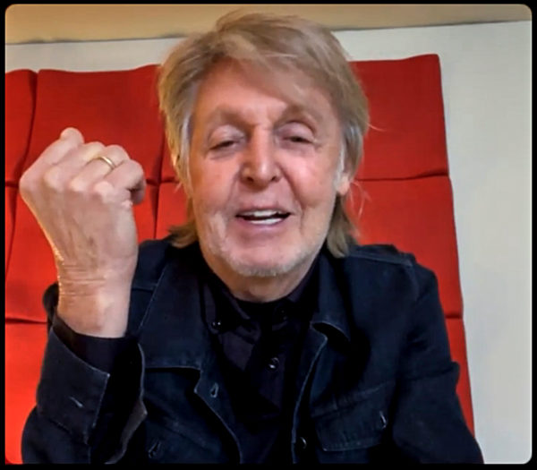 Paul McCartney and Josh Homme