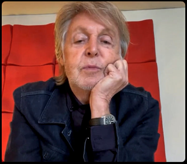 Paul McCartney and Josh Homme