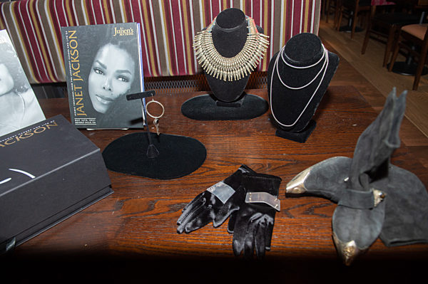 Julien's Auctions 'Iconic Treasures From The Legendary Career And Life Of Janet Jackson' Press View - Hard Rock Cafe, London