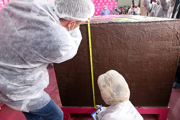 World's largest wafer bar made in Kharkiv