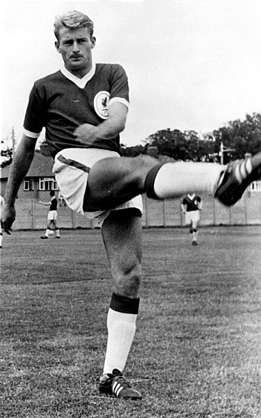 Roger Hunt of Liverpool Football Club.