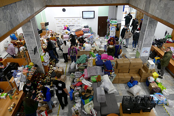 Humanitarian aid in Ivano-Frankivsk
