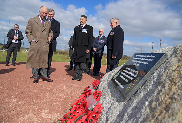 The Prince Of Wales Visits Cornwall