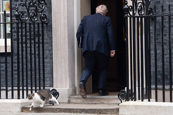 Chancellor Of Germany Departure - Friday 8 April 2022 -  Downing Street, London