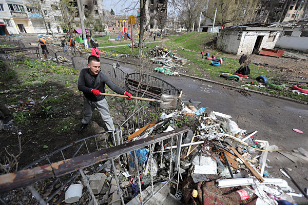 Borodianka liberated from Russian invaders