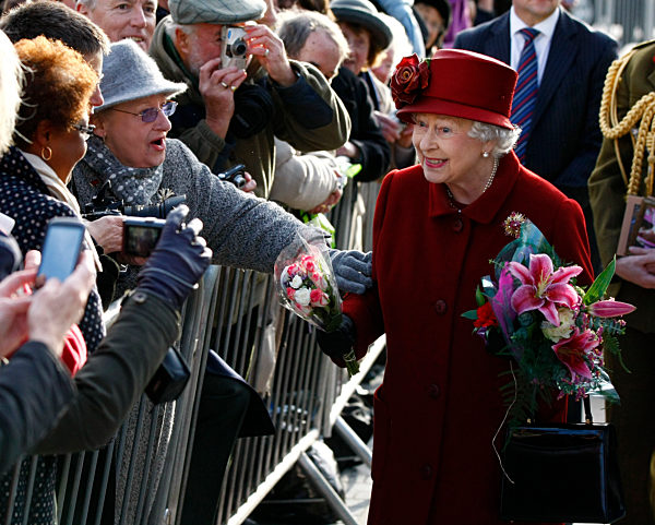 Queen Elizabeth II in Liverpool