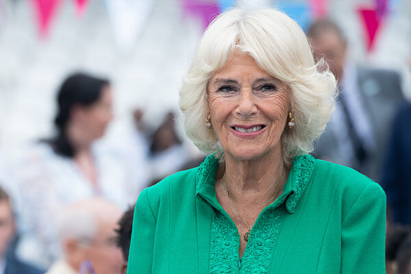 HRH Prince Of Wales  and Duchess of Cornwall Attend Jubilee Big Lunch Event at The Oval, London