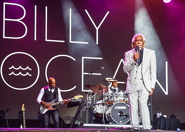 Billy Ocean on stage, Heritage Live Concert Series, Kenwood House London, UK