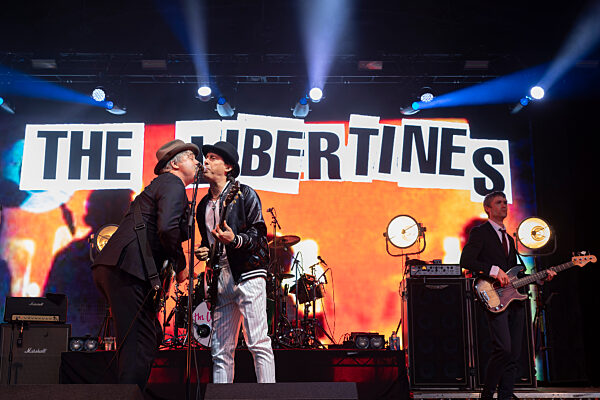 The Libertines perform at Castlefield Bowl