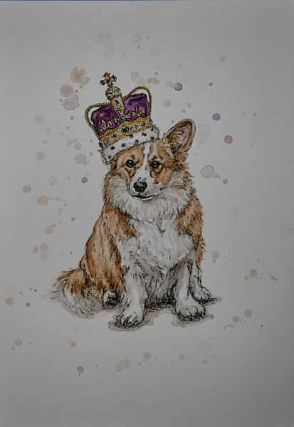 Eleanor Tomlinson releases her newest Collection, "Coronation Capers" at her studio in Broomfleet, Yorkshire. 10 March 2023