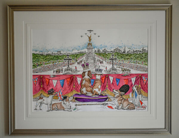 Eleanor Tomlinson releases her newest Collection, "Coronation Capers" at her studio in Broomfleet, Yorkshire. 10 March 2023