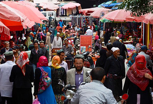 Markt in Hotan, China