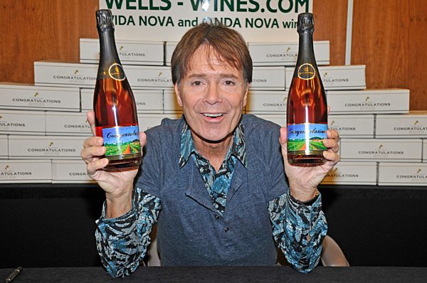 Sir Cliff Richard at a Wine Launch in Heathrow - 24 November 2013.