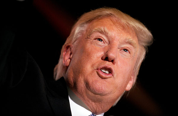 Donald Trump addresses Lincoln Day Dinner