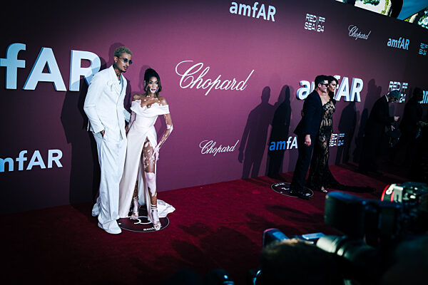 30th edition of amfAR Gala Cannes HÃ_tel du Cap, Eden Roc during the 77th Festival de Canne