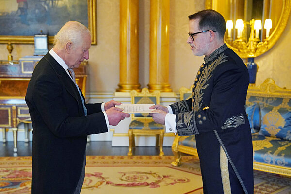 Audience at Buckingham Palace