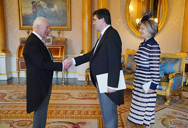 Audience at Buckingham Palace