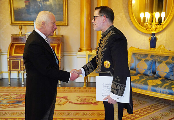 Audience at Buckingham Palace