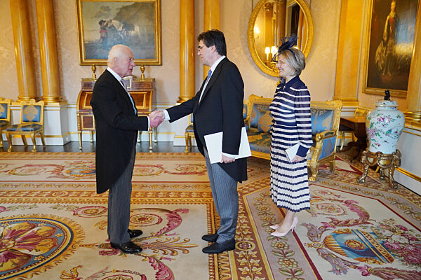 Audience at Buckingham Palace