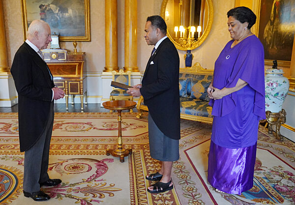 Audience at Buckingham Palace