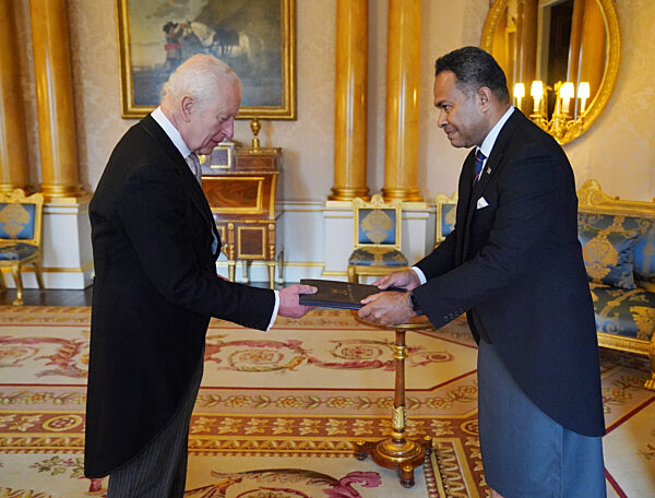 Audience at Buckingham Palace