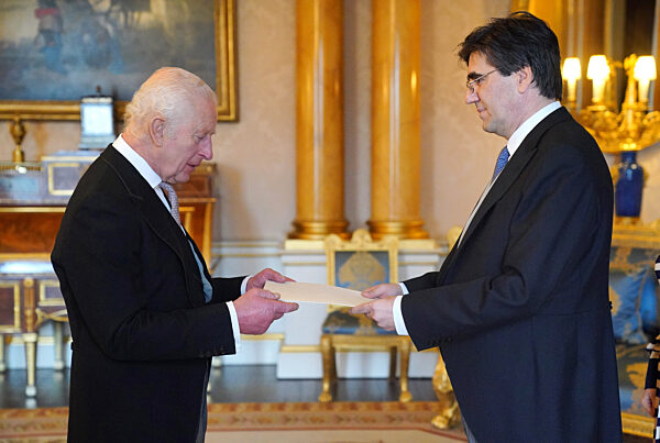 Audience at Buckingham Palace