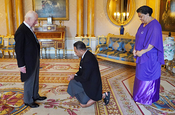 Audience at Buckingham Palace