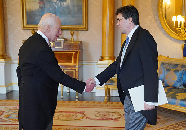 Audience at Buckingham Palace