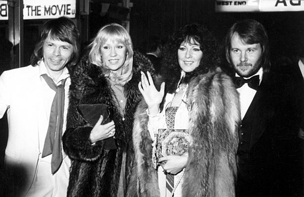 1978: ABBA, the Swedish pop group (l-r)