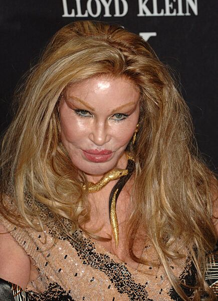 Jocelyn Wildenstein at the opening of Lloyd Klein's new store