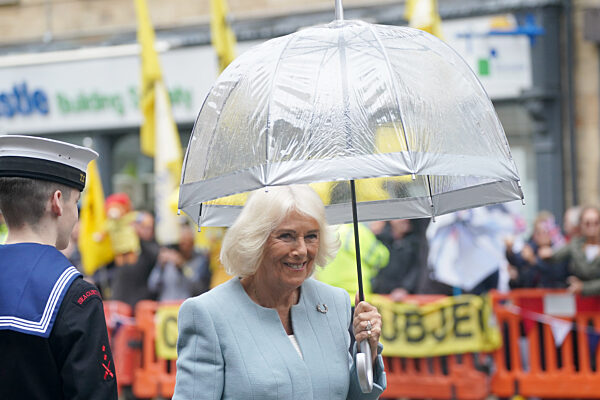 Queen Camilla visit to Hexham