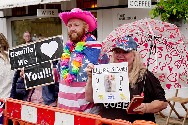 Queen Camilla visit to Hexham