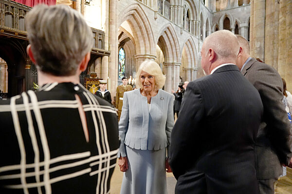 Queen Camilla visit to Hexham