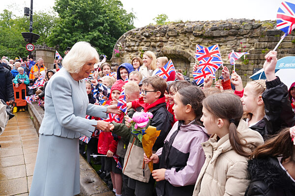 Queen Camilla visit to Hexham