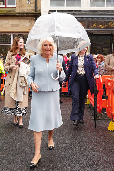 Queen Camilla visit to Hexham