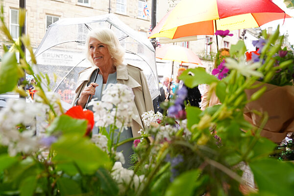Queen Camilla visit to Hexham