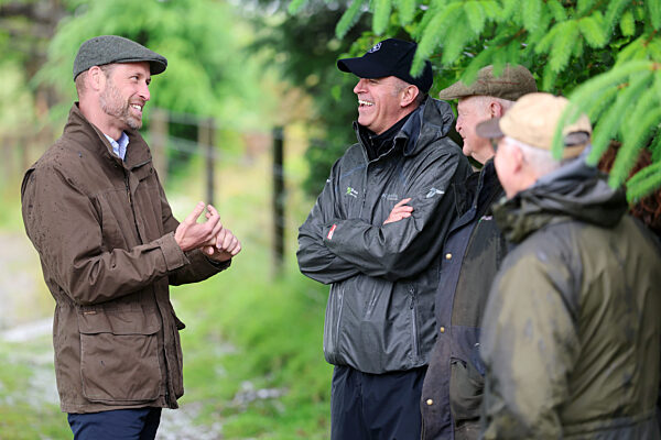 The Duke Of Cornwall Visits Dartmoor National Park