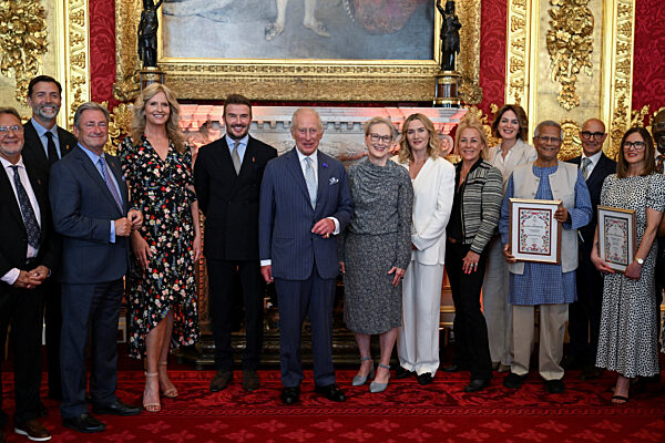 Britain's King Charles attends the King's Foundation Awards ceremony, in London