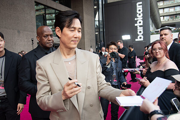 Squid Game Season 3 UK Premiere Arrivals at Barbican Centre, London, UK