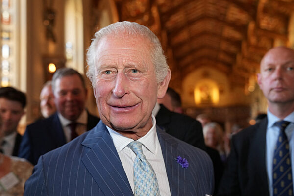 Britain's King Charles attends reception for the King's Award for Enterprise, in Windsor