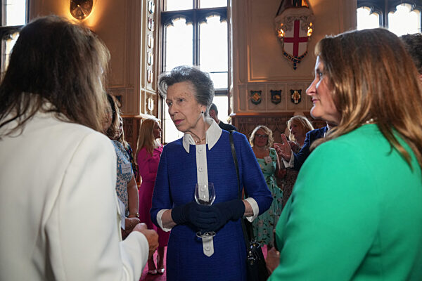 Britain's King Charles attends reception for the King's Award for Enterprise, in Windsor